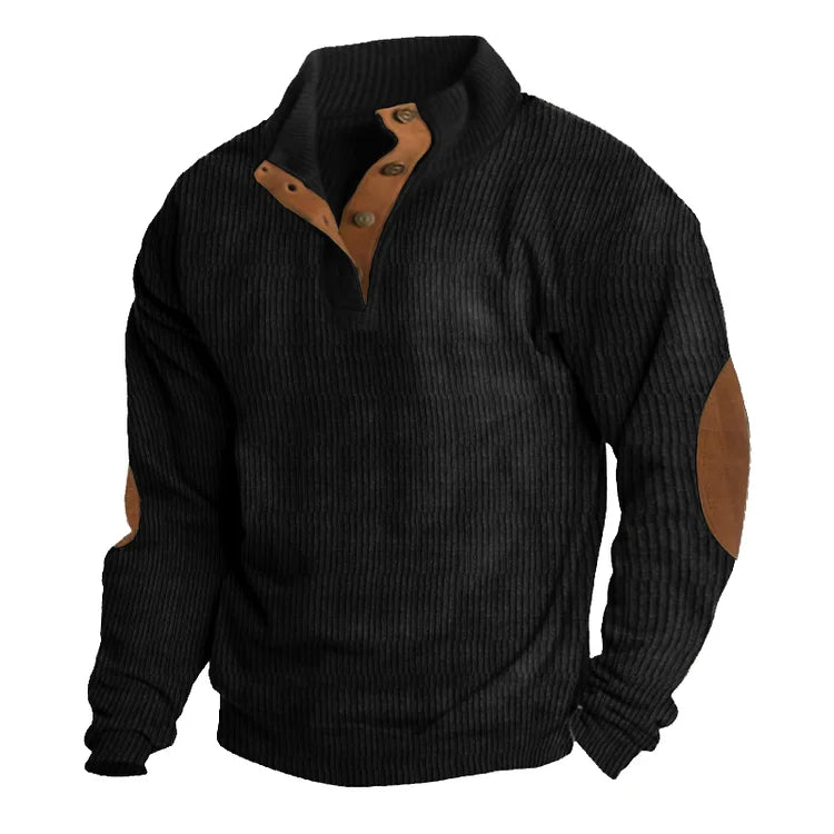 Heren Trui met Lange Mouwen – Comfortabel en Warm voor Herfst & Winter