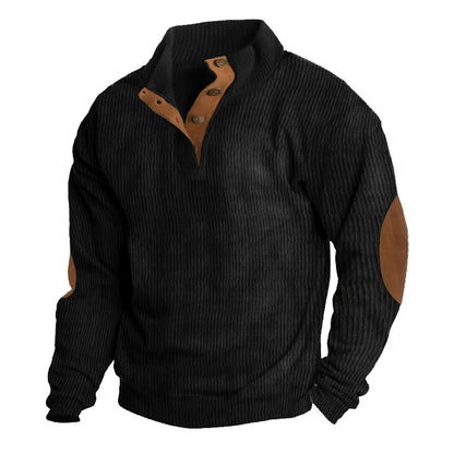 Heren Trui met Lange Mouwen – Comfortabel en Warm voor Herfst & Winter