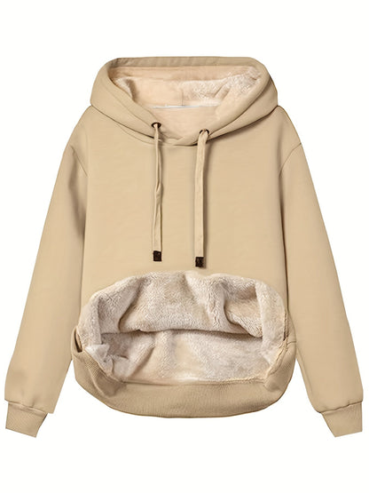 Dames Fleece Hoodie met Capuchon | Perfect voor Casual Dagen