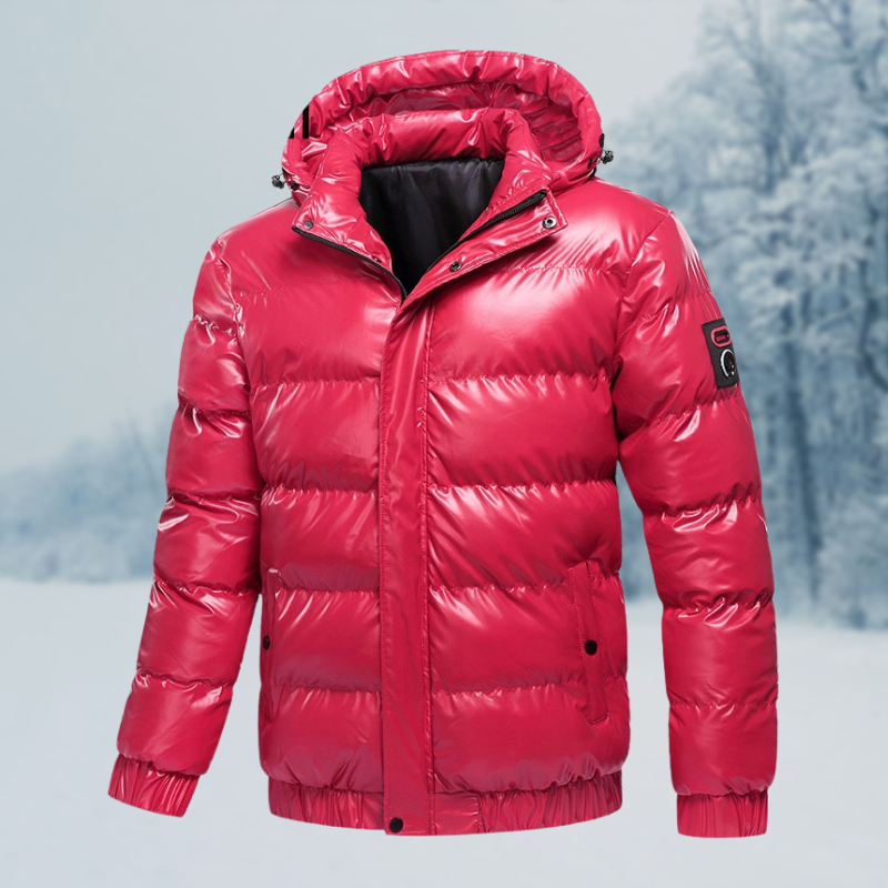 Wasserdichte & Stilvolle Herren Winterjacke – Winddicht und Warm