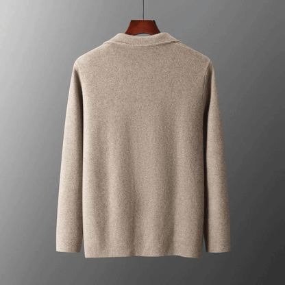 Wollen Damesmantel met Zak – Ideaal voor Herfst en Winter
