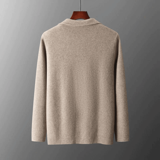 Wollen Damesmantel met Zak – Ideaal voor Herfst en Winter