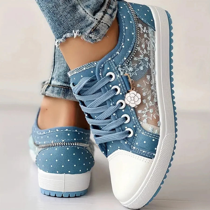 Caro | Comfortabele Wandelschoenen Dames met Brede Pasvorm