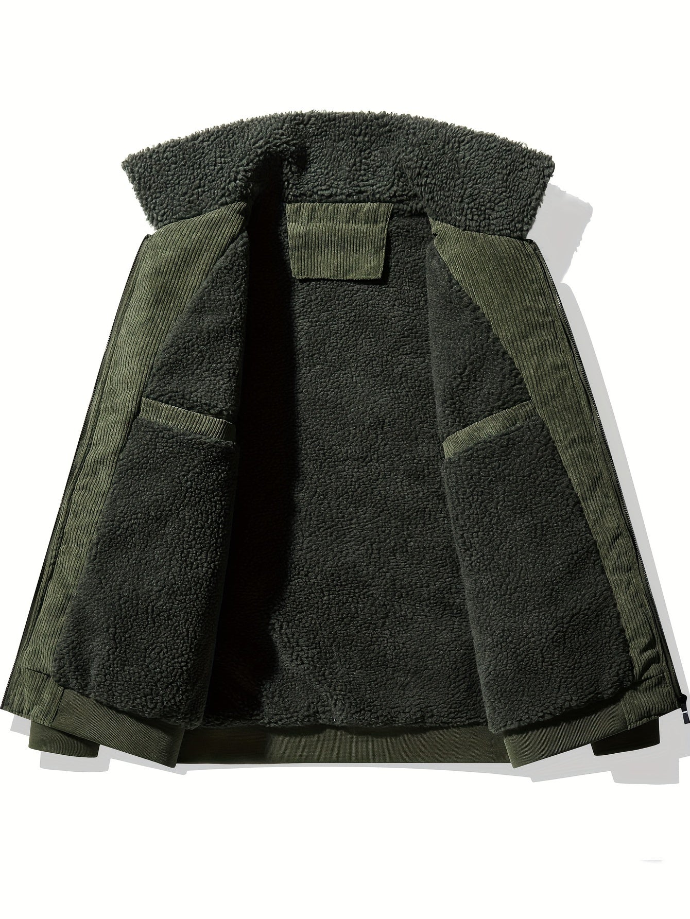 Dicke Winterjacke mit Reverskragen für Herren – Warm & Stilvoll für Kalte Tage