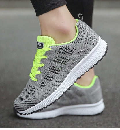 Ergonomische Dames Sneakers met Ademend Comfort