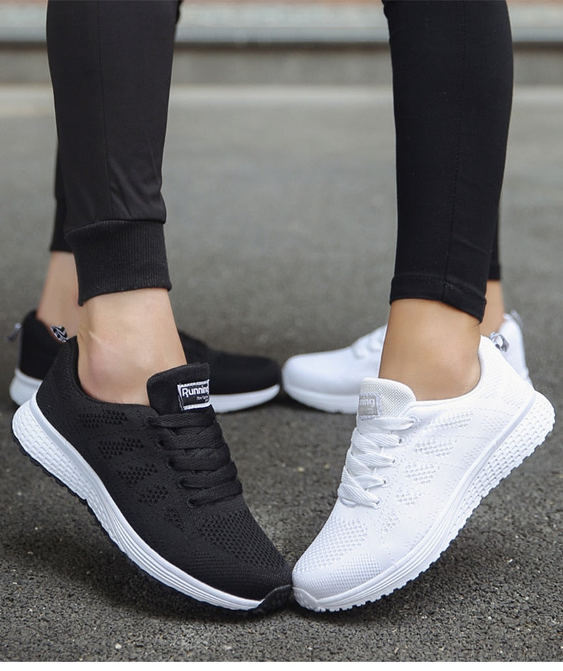 Ergonomische Dames Sneakers met Ademend Comfort