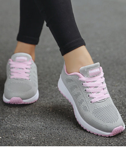 Ergonomische Dames Sneakers met Ademend Comfort