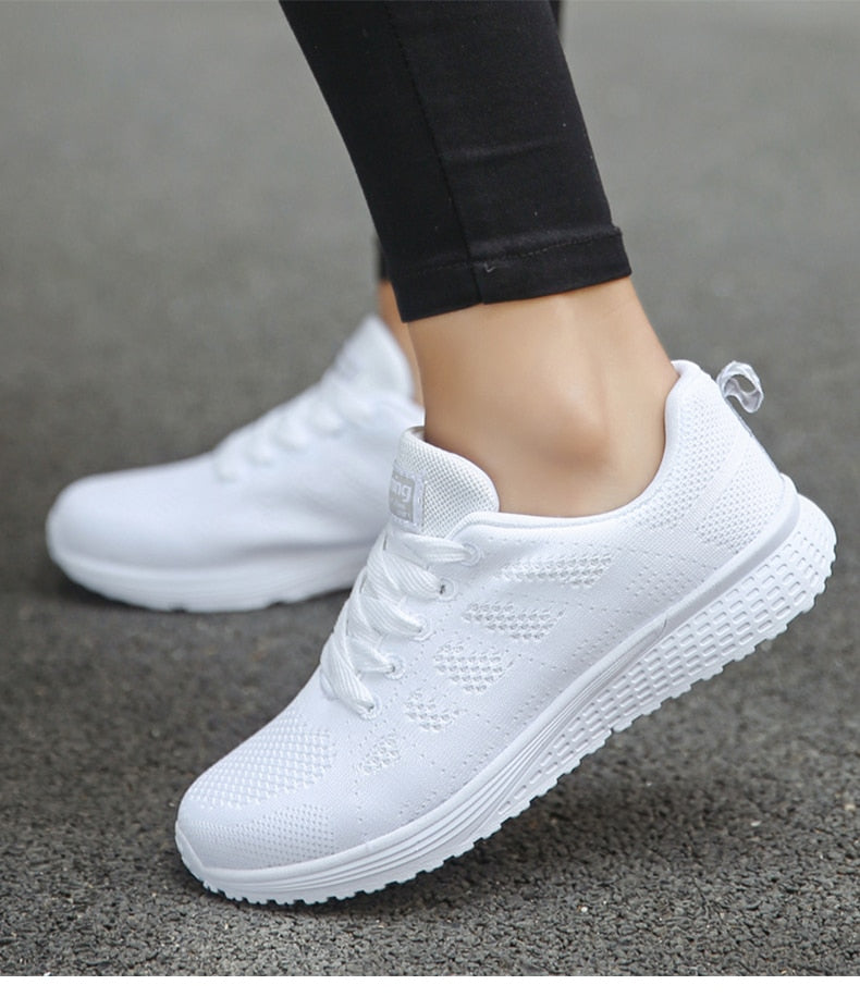 Ergonomische Dames Sneakers met Ademend Comfort