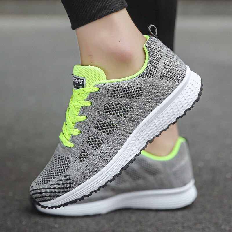 Ergonomische Dames Sneakers met Ademend Comfort