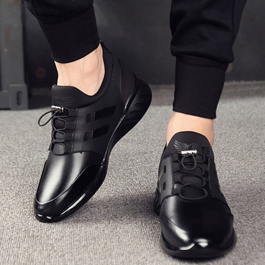 Comfortabele Orthopedische Leren Herenschoenen Premium