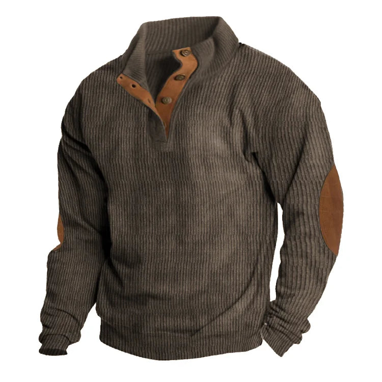 Heren Trui met Lange Mouwen – Comfortabel en Warm voor Herfst & Winter