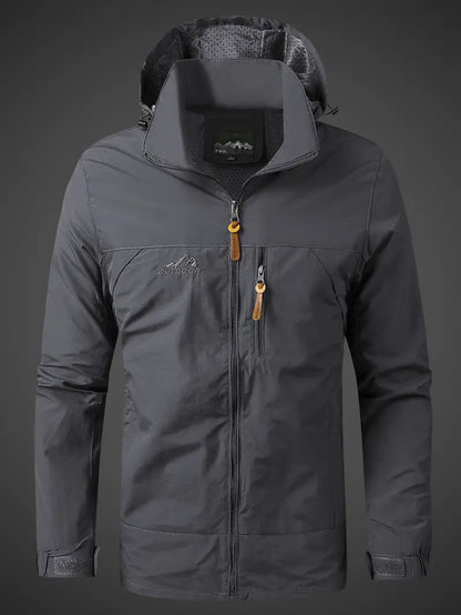 Water- en Winddichte Heren Outdoor Jas – Ademend & Lichtgewicht