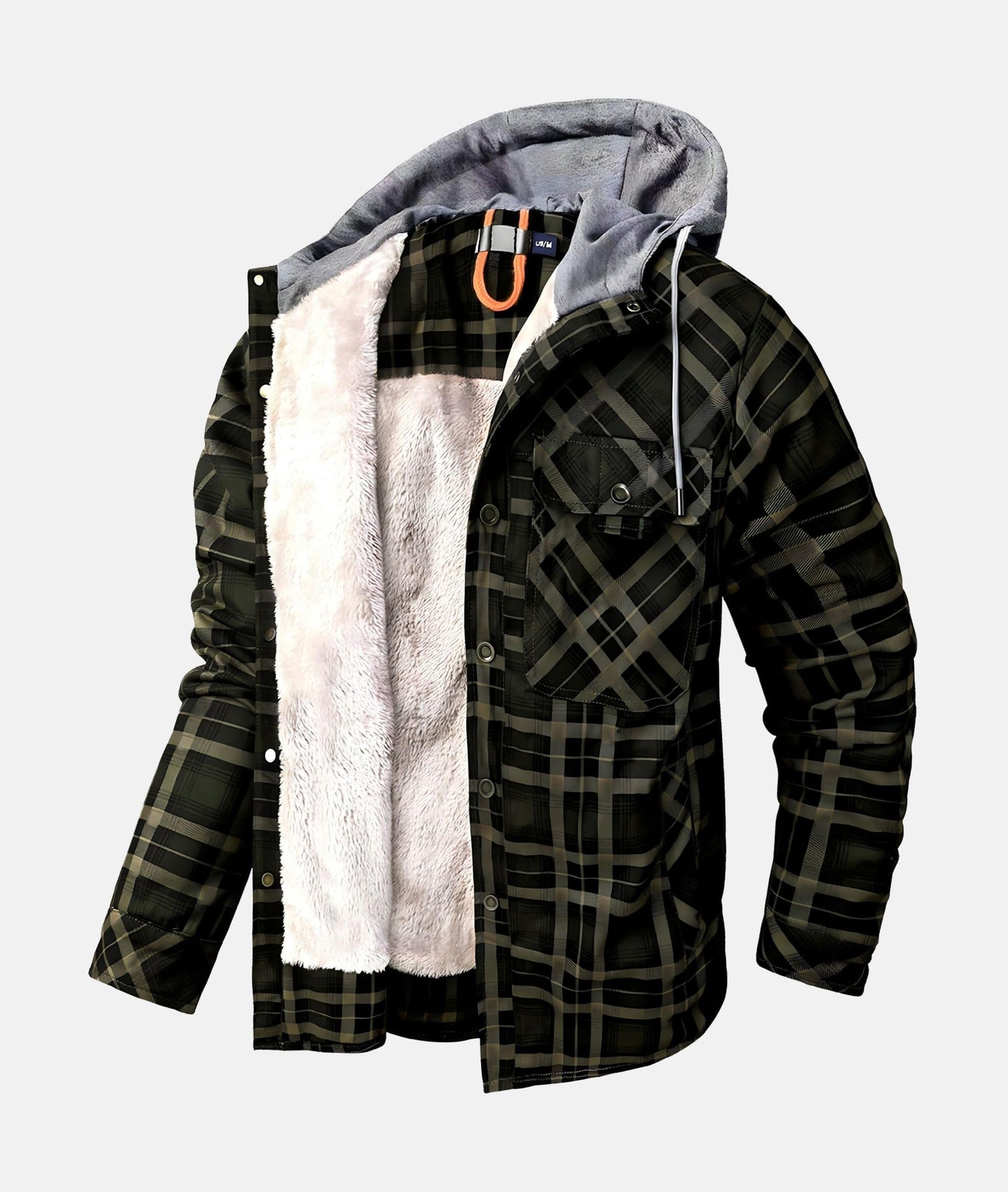 Geruite Flanellen Herenjas – Casual & Modern voor de Winter