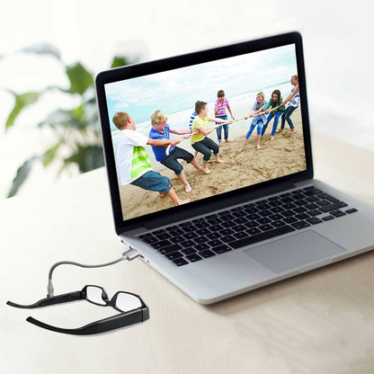 Bril met Verborgen 4K Camera en Video-opname