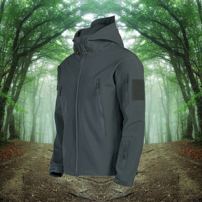 Wasserdichte Herren Outdoor Jacke – Winddicht & Funktionell mit Antidiebstahltaschen