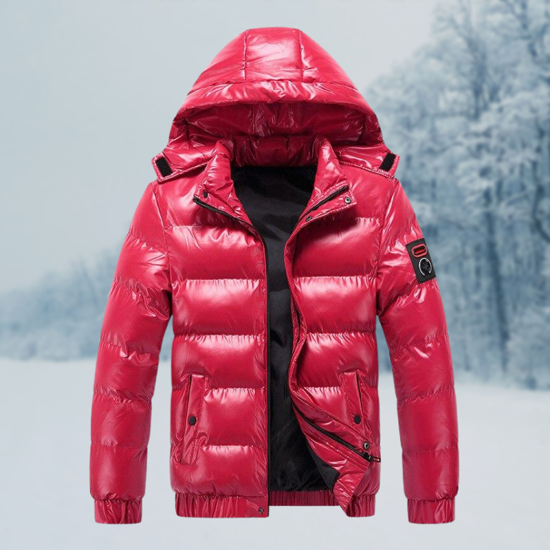 Wasserdichte & Stilvolle Herren Winterjacke – Winddicht und Warm