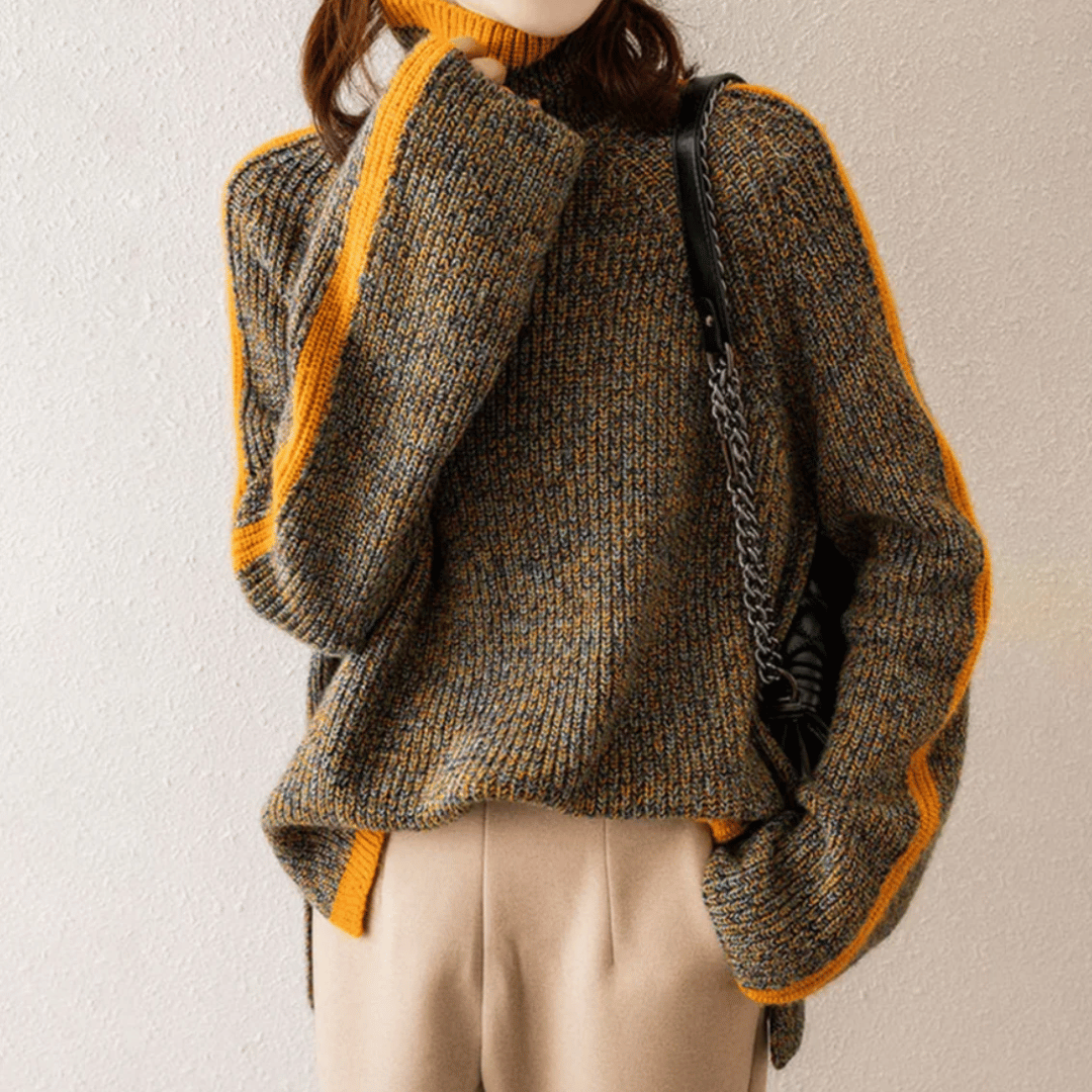Gestrickter Damenrollkragenpullover – Warm, stilvoll & bequem für jeden Anlass