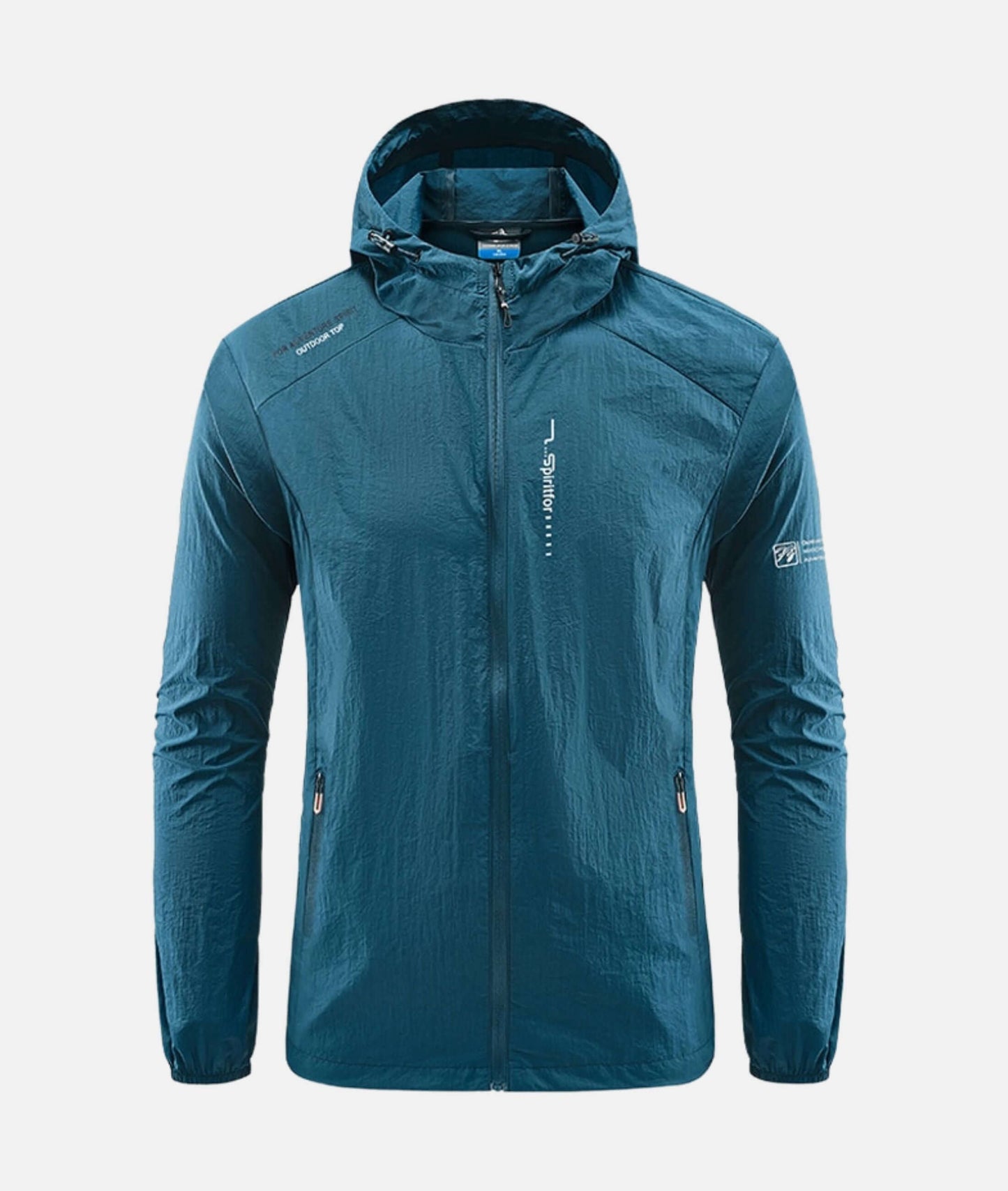 Ultralichte Herenjas met Capuchon – Zomerjack van Polyester