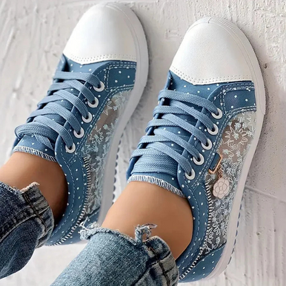 Caro | Comfortabele Wandelschoenen Dames met Brede Pasvorm