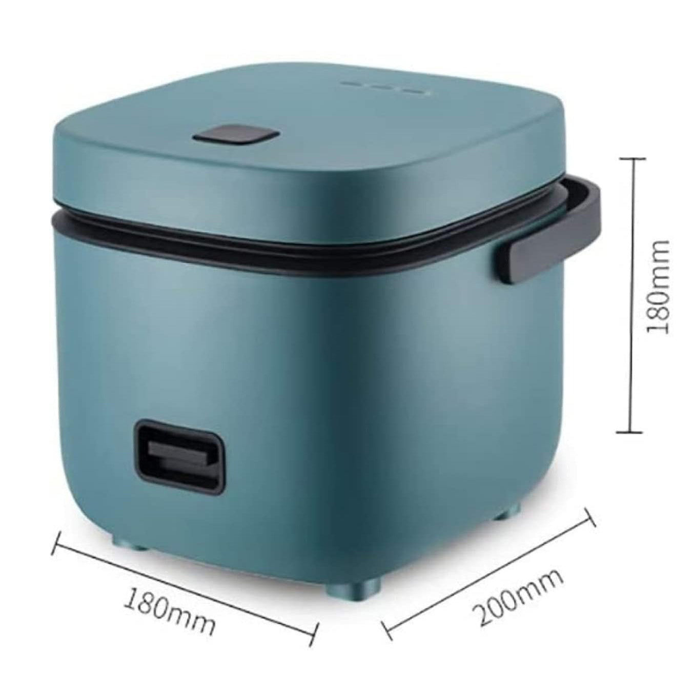 Mini Rijstkoker 1,2L – Multifunctionele Stoom- & Kookpan voor 1-2 Personen (220–240V)