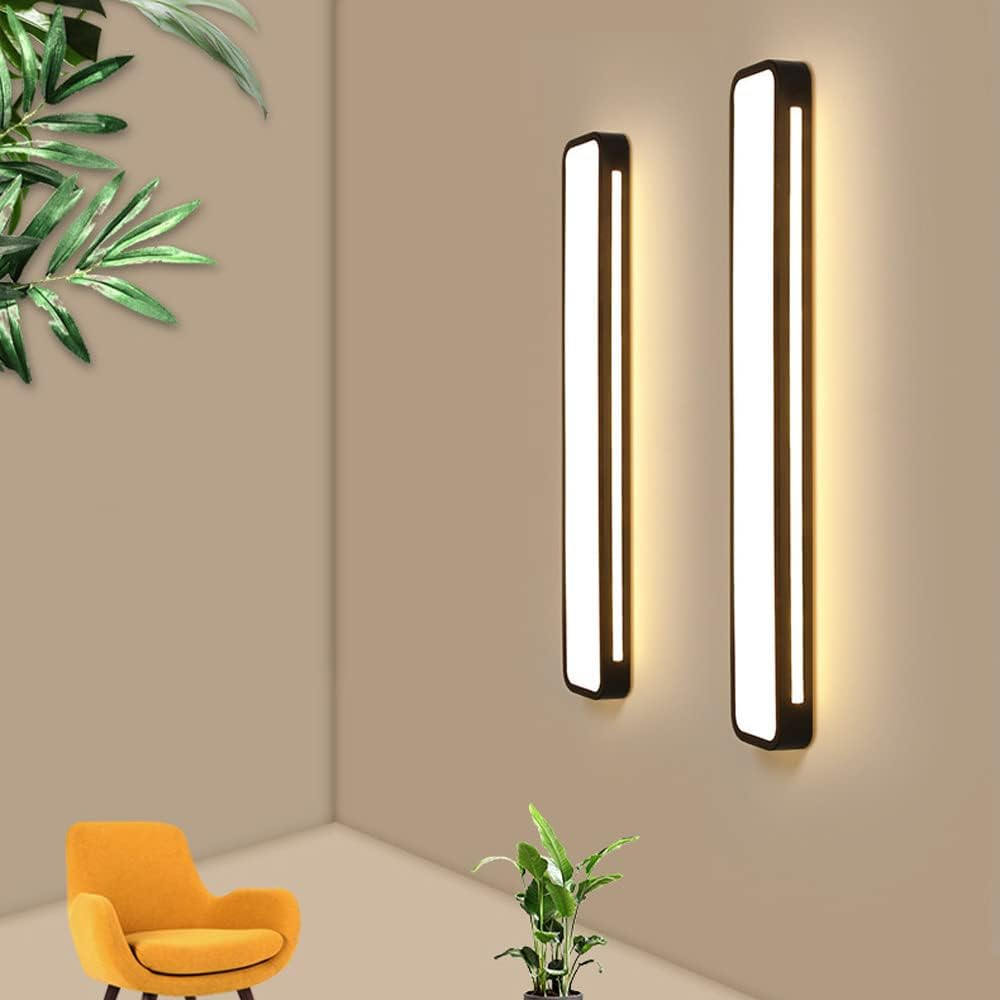 Modern Nordic Minimalist Long LED Dimmable Ceiling Lighting