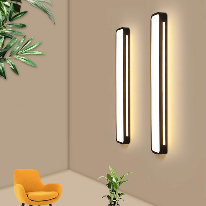 Modern Nordic Minimalist Long LED Dimmable Ceiling Lighting