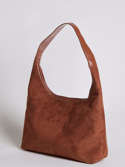 Halfronde Vegan Leren Tote Tas – Stijlvol, Praktisch & Duurzaam