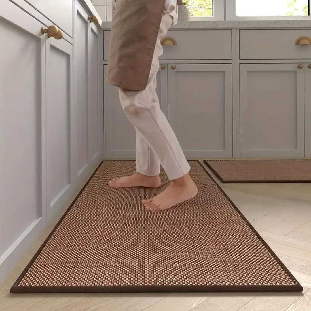 Matilda Luxe – Classic Kitchen Mat Set with Non-Slip and Ergonomic Comfort
