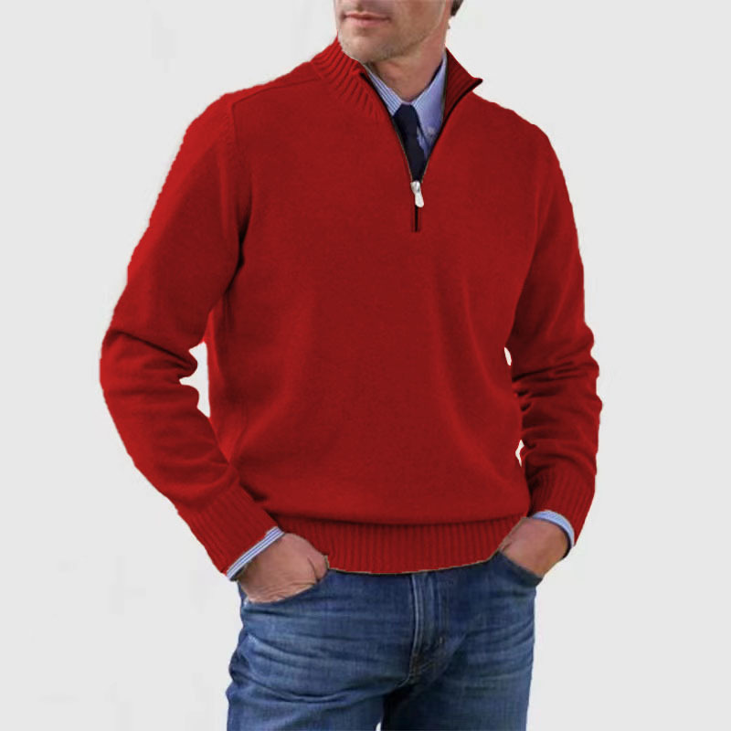 Herentrui met Halve Rits – Comfortabel, Warm & Stijlvol