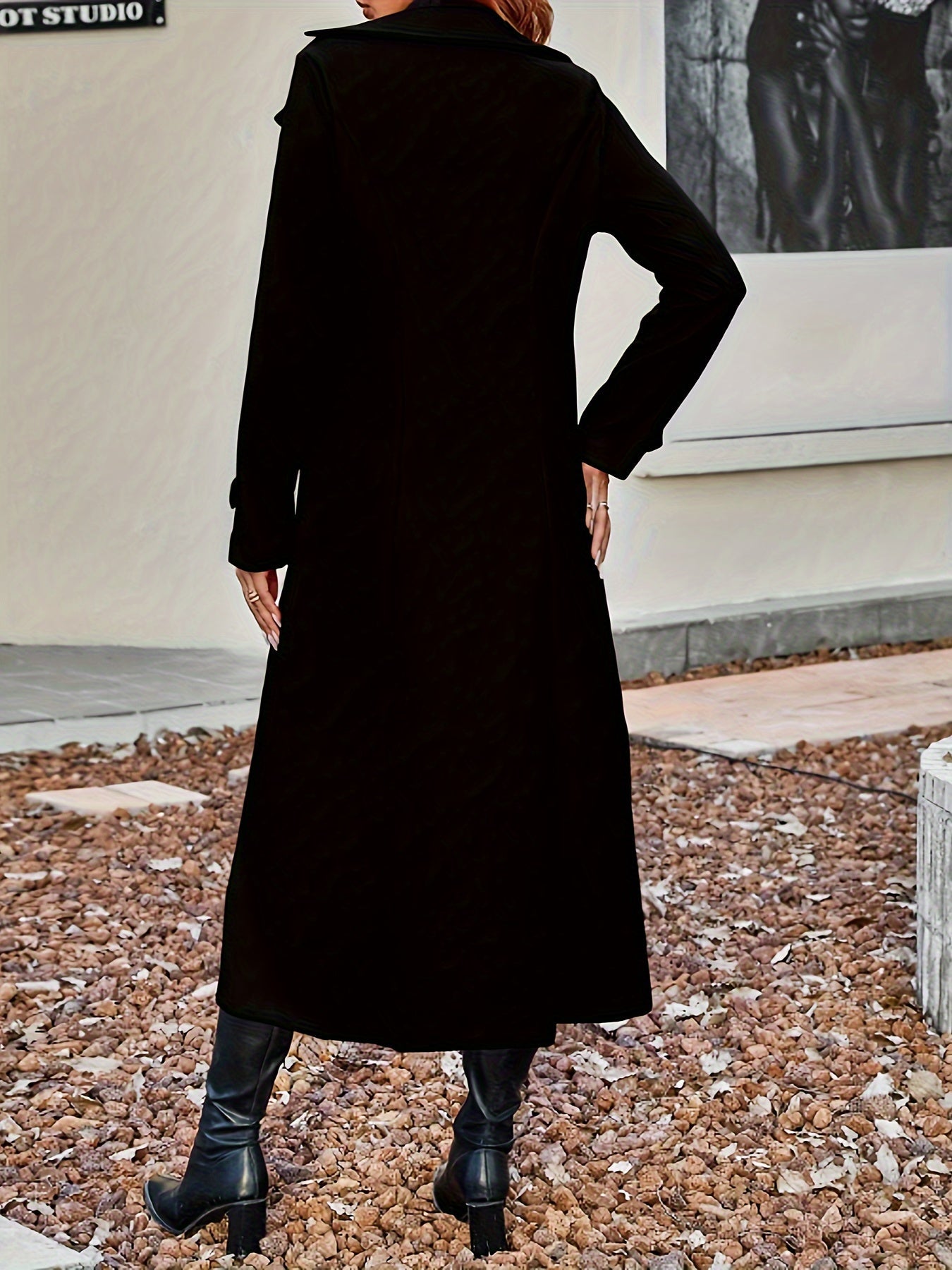 Elegante Dames Trenchcoat met Dubbele Knoopsluiting – Voor Elk Seizoen
