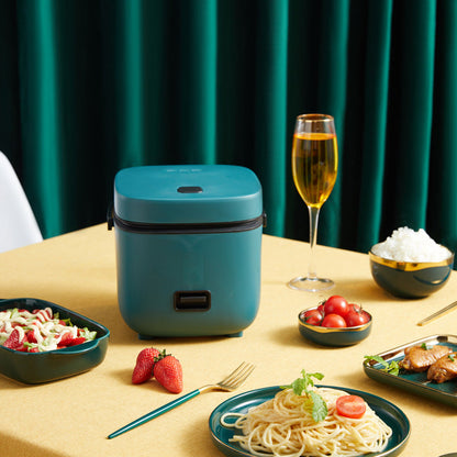Mini Rijstkoker 1,2L – Multifunctionele Stoom- & Kookpan voor 1-2 Personen (220–240V)