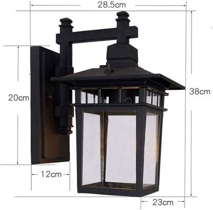 IP44 Rustieke Vintage Buitenlamp – Aluminium Wandlamp met Klassieke Uitstraling