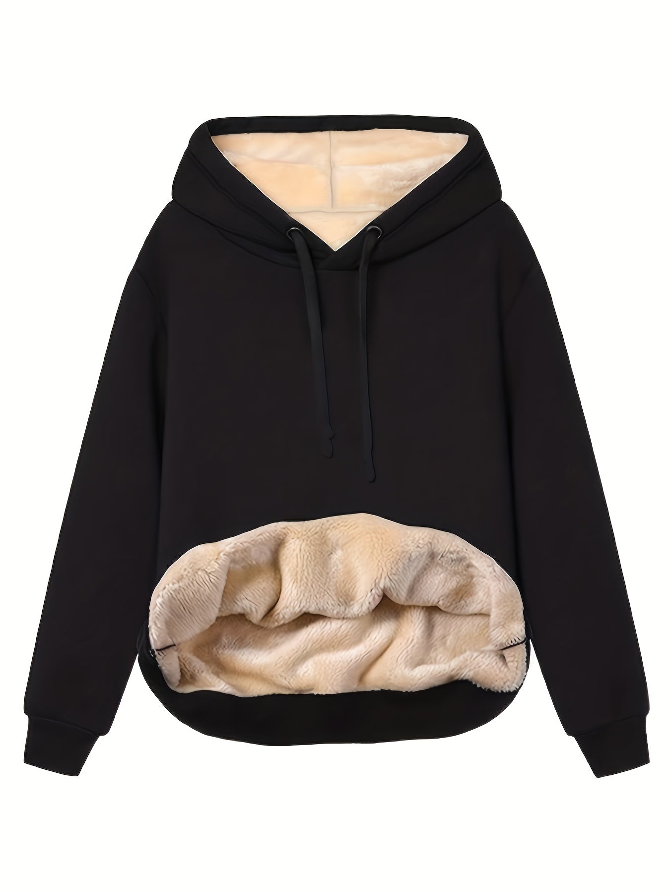 Dames Fleece Hoodie met Capuchon | Perfect voor Casual Dagen