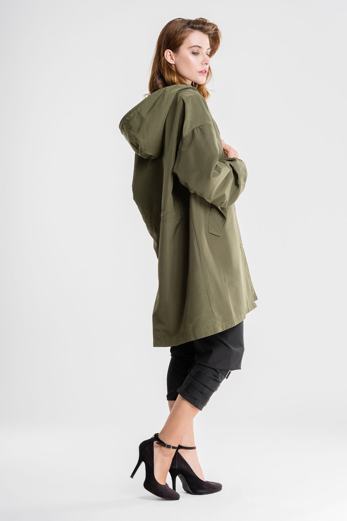 Waterdichte Ademende Regenjas met Capuchon voor Dames – Outdoor & Stijlvol