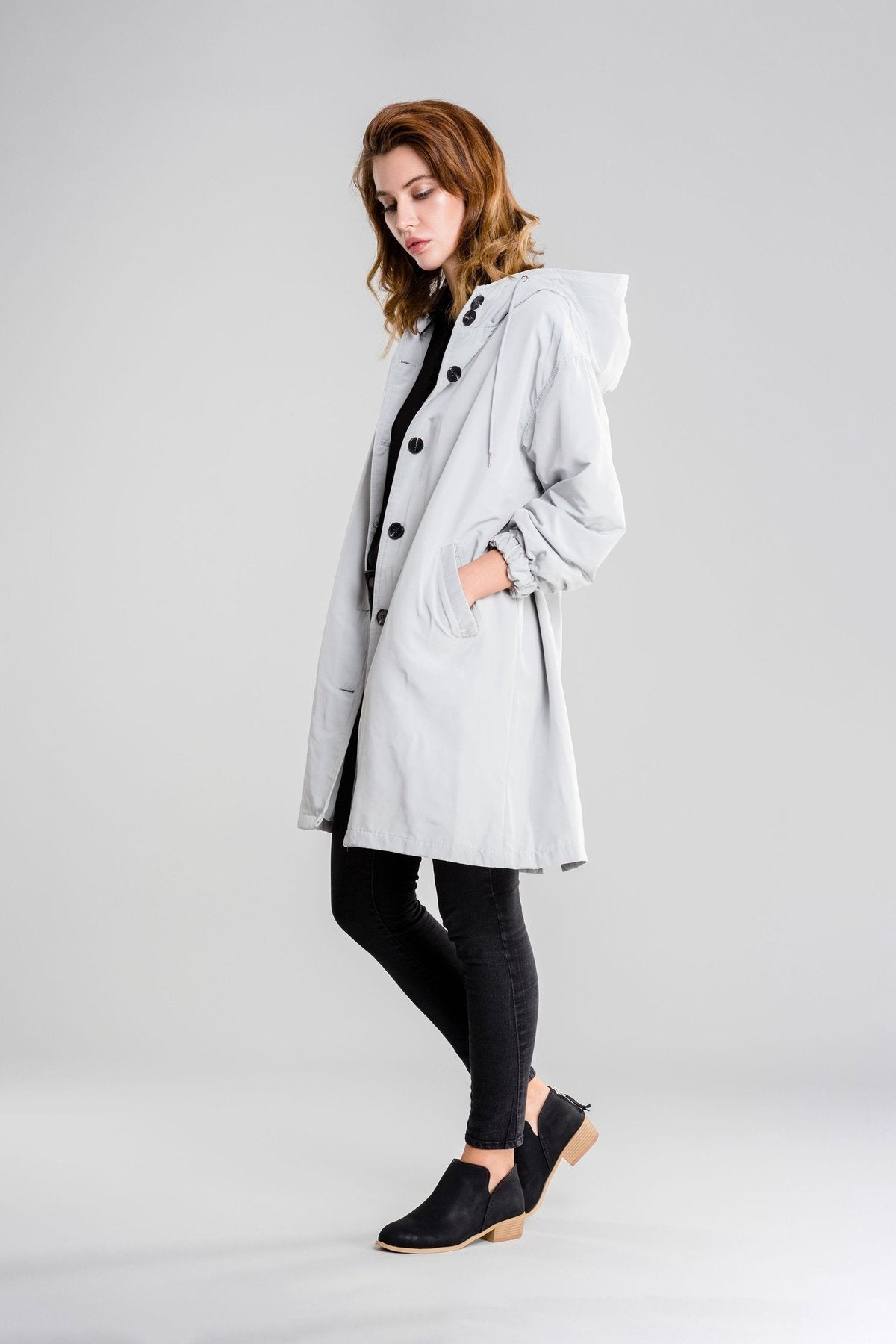 Waterdichte Ademende Regenjas met Capuchon voor Dames – Outdoor & Stijlvol