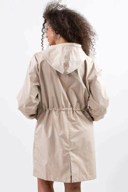 Waterdichte Ademende Regenjas met Capuchon voor Dames – Outdoor & Stijlvol