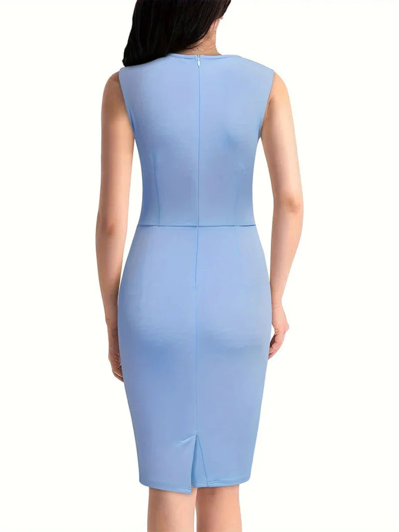Dames Bodycon Jurk Zonder Mouwen – Elegant & Tijdloos voor Elk Seizoen