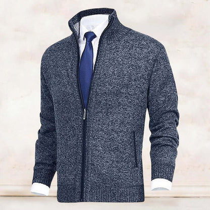 Elegante Herenvest van Zachte Stof – Ideaal voor Elk Seizoen