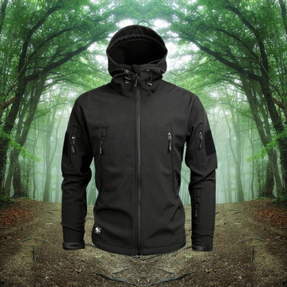 Wasserdichte Herren Outdoor Jacke – Winddicht & Funktionell mit Antidiebstahltaschen