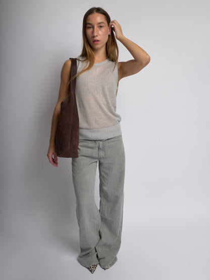 Halfronde Vegan Leren Tote Tas – Stijlvol, Praktisch & Duurzaam