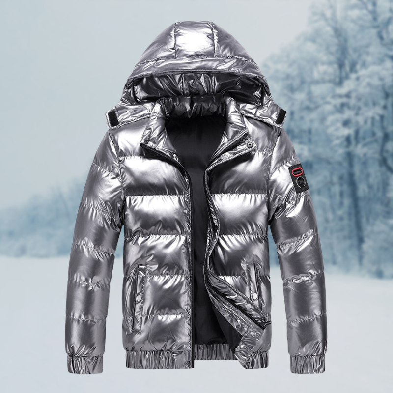 Wasserdichte & Stilvolle Herren Winterjacke – Winddicht und Warm