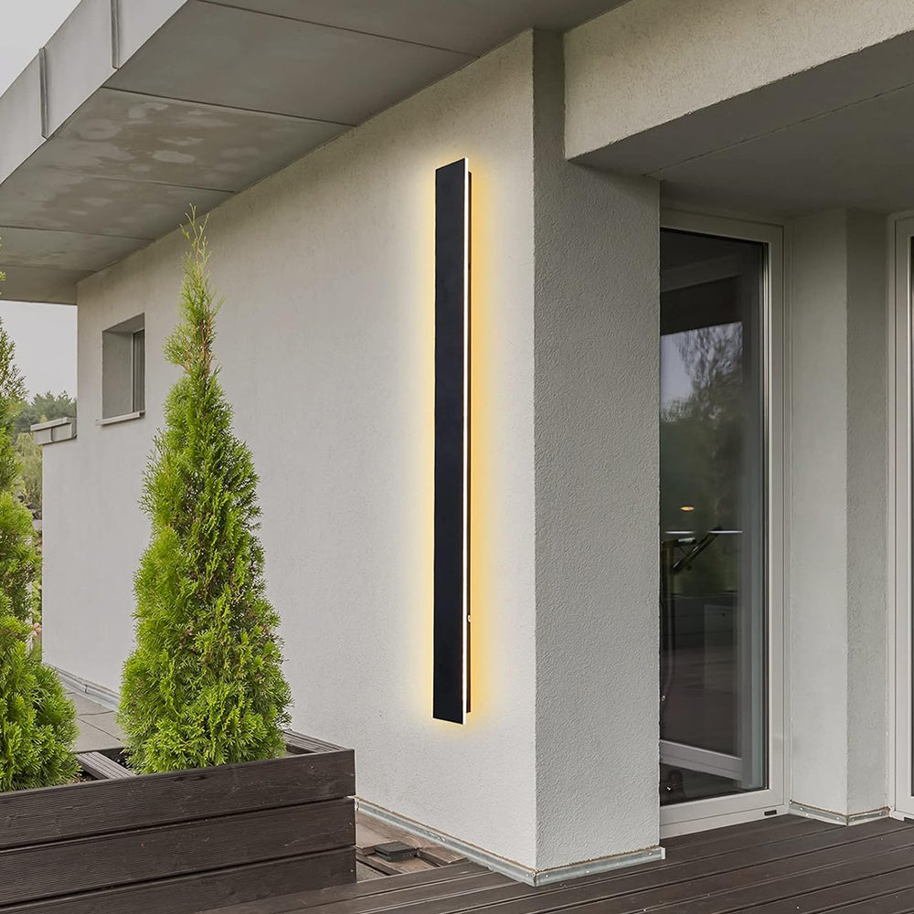 IP65 Moderne Industriële LED Buitenlamp – Langwerpig Design van Acryl