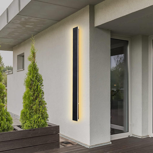 IP65 Moderne Industriële LED Buitenlamp – Langwerpig Design van Acryl