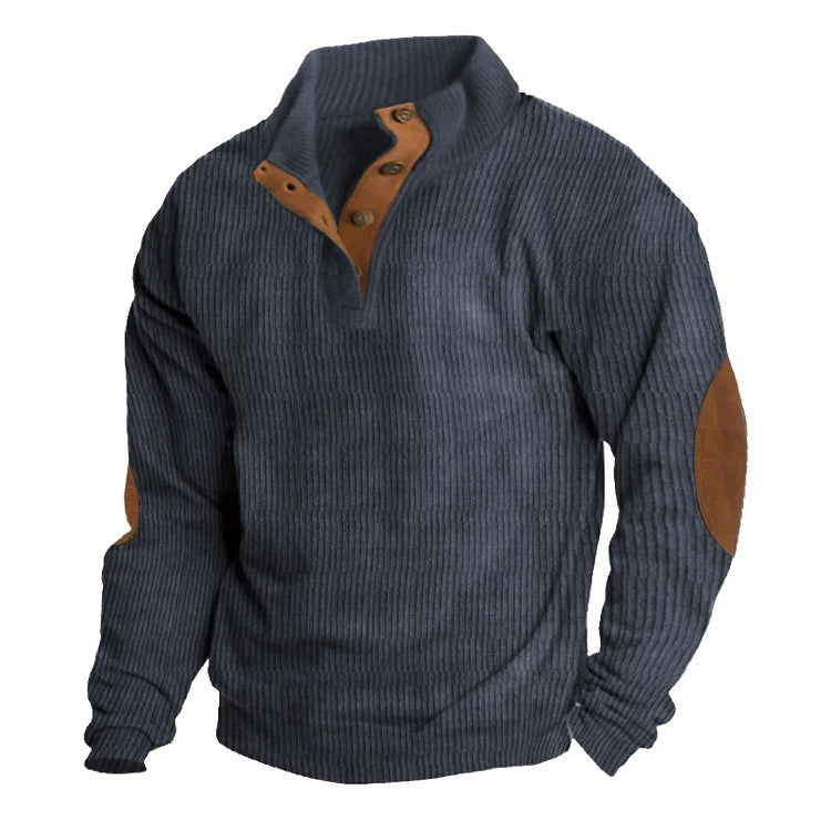 Heren Trui met Lange Mouwen – Comfortabel en Warm voor Herfst & Winter