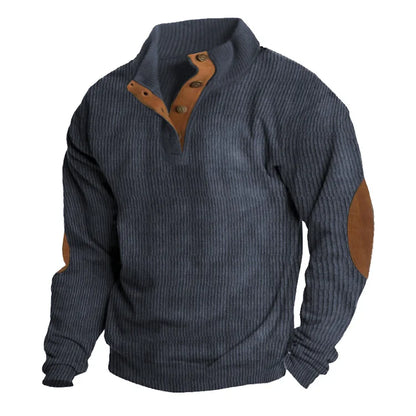 Heren Trui met Lange Mouwen – Comfortabel en Warm voor Herfst & Winter