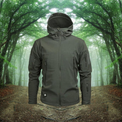 Wasserdichte Herren Outdoor Jacke – Winddicht & Funktionell mit Antidiebstahltaschen
