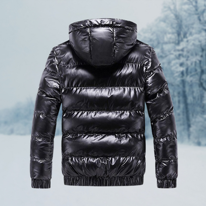 Wasserdichte & Stilvolle Herren Winterjacke – Winddicht und Warm