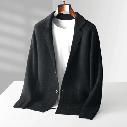 Wollen Damesmantel met Zak – Ideaal voor Herfst en Winter