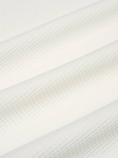 Heren Wafelshirt met Lange Mouwen en V-hals – Casual en Comfortabel