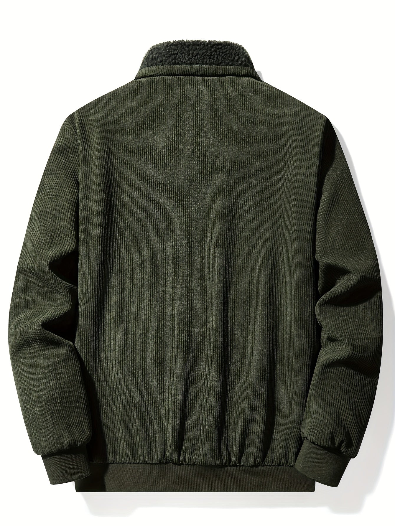 Dicke Winterjacke mit Reverskragen für Herren – Warm & Stilvoll für Kalte Tage